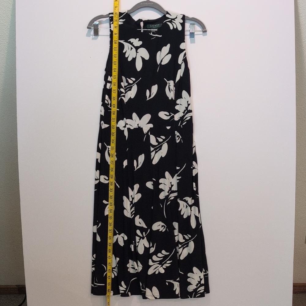 Ralph Lauren A Line Floral Dress NWT Size 4